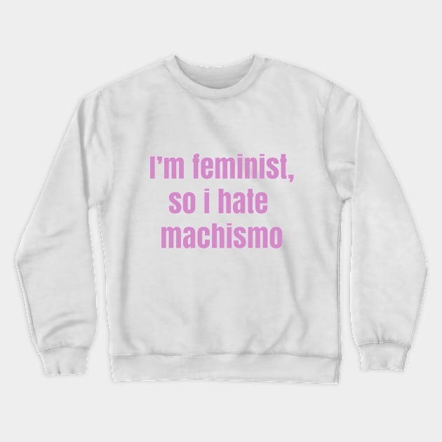 feminism Crewneck Sweatshirt by martian